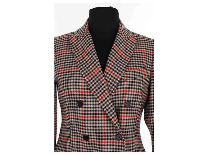 Blazer Parosh de lana beige XS - vista 2