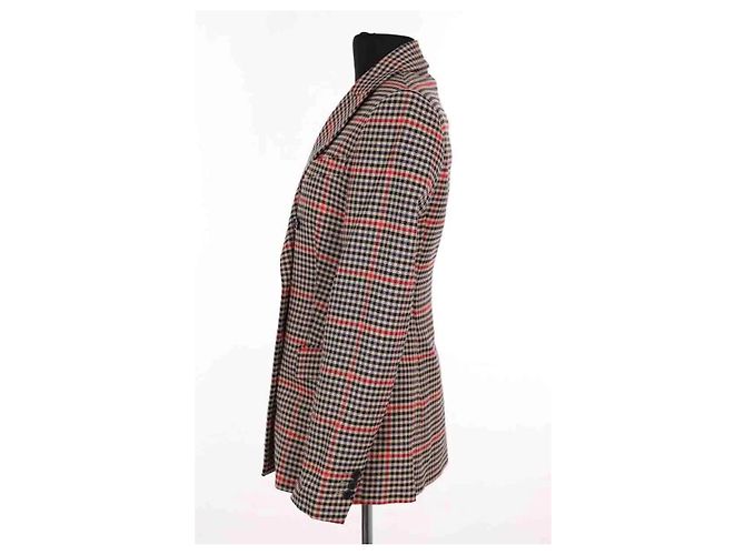 Blazer Parosh de lana beige XS - vista 3