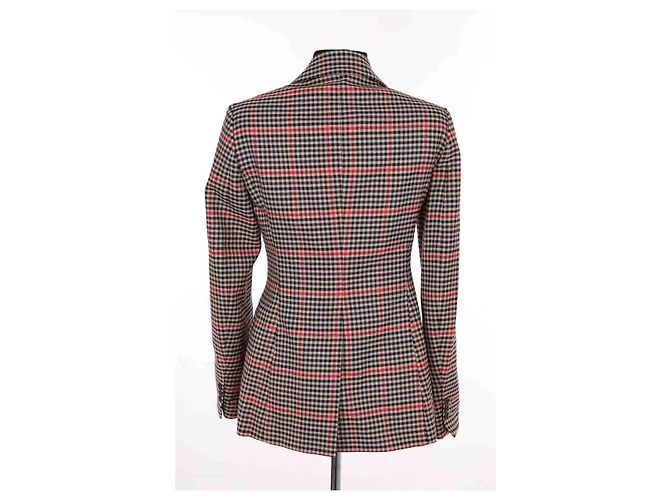 Blazer Parosh de lana beige XS - vista 4