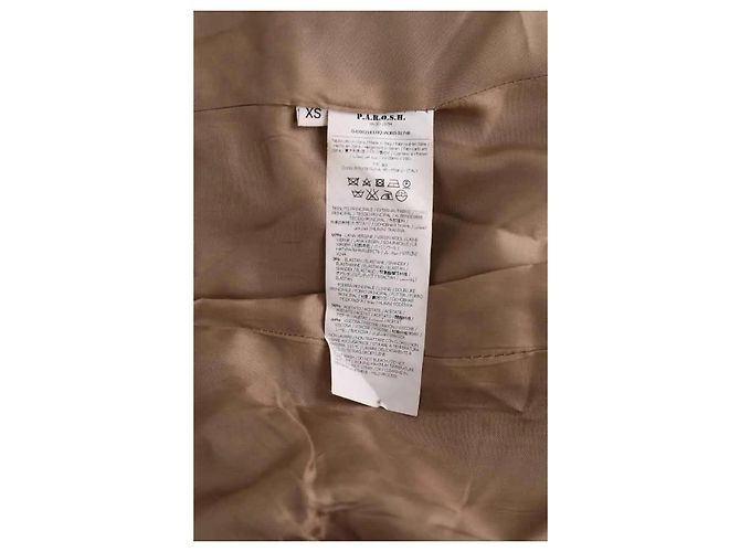 Blazer Parosh de lana beige XS - vista 6
