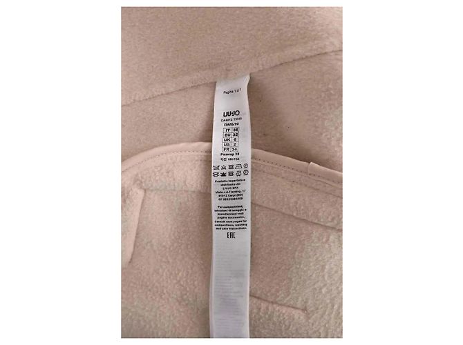 Abrigo Liu.Jo de lana beige - vista 6