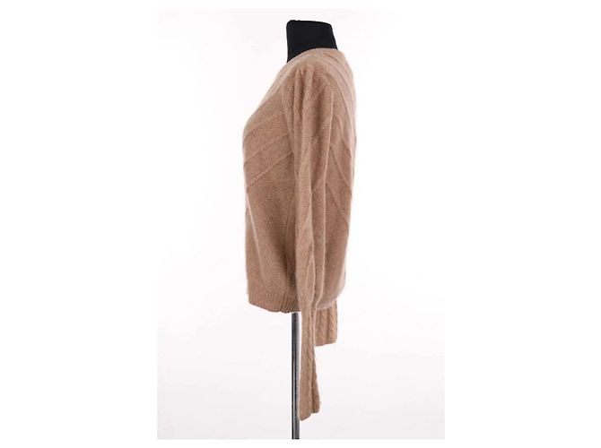 Autre Marque Pull Notshy en cachemire camel S - vue 3