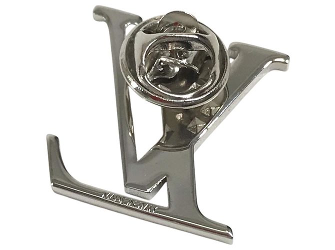 Broche Louis Vuitton 2018 Time Capsule Exhibition Plata Multicolor - vista 3