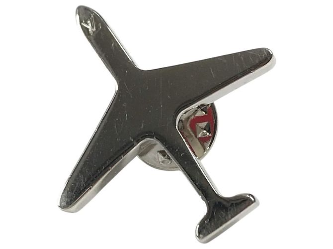 Broche Louis Vuitton 2018 Time Capsule Exhibition Plata Multicolor - vista 5