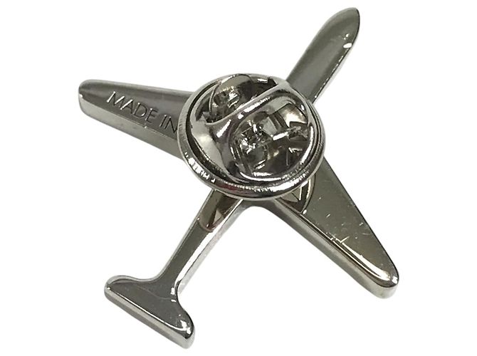 Broche Louis Vuitton 2018 Time Capsule Exhibition Plata Multicolor - vista 6