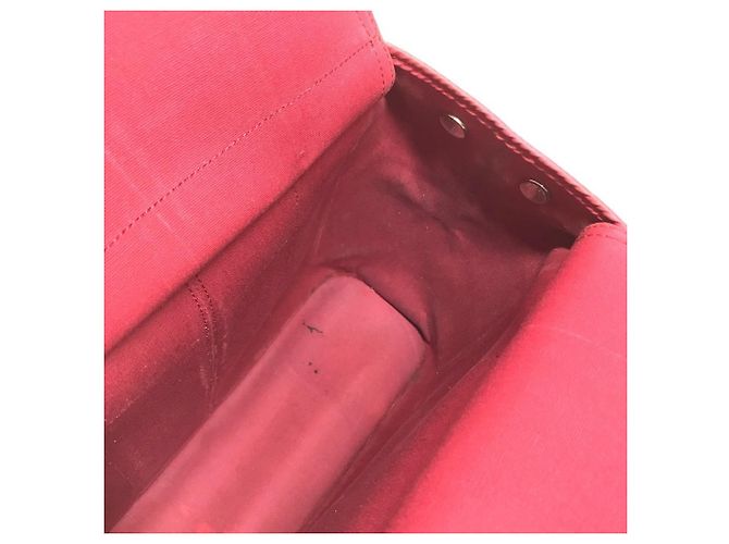 Hermès Borsa a tracolla Hermes Cabas Elan PM Vertical Marrone Rosso - vista 15