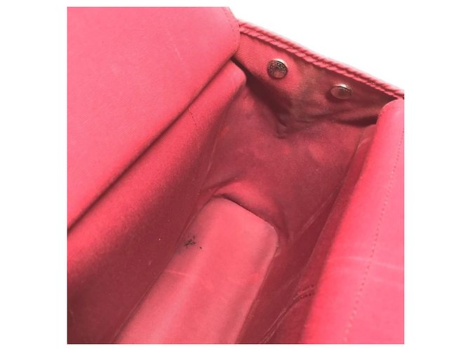 Hermès Borsa a tracolla Hermes Cabas Elan PM Vertical Marrone Rosso - vista 16