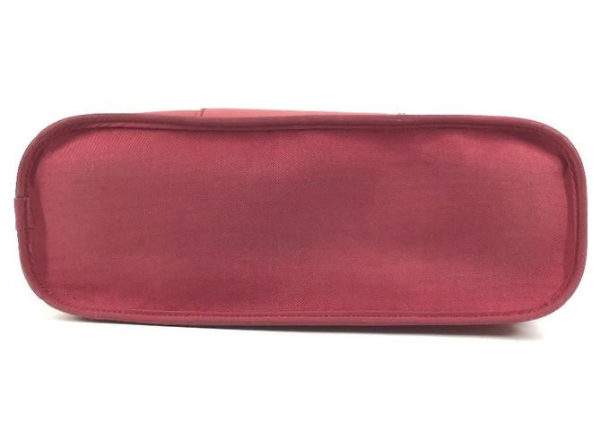 Hermès Borsa a tracolla Hermes Cabas Elan PM Vertical Marrone Rosso - vista 5