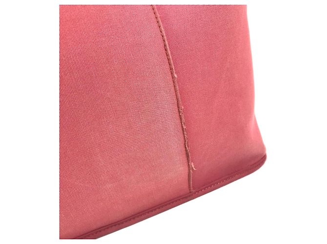Hermès Borsa a tracolla Hermes Cabas Elan PM Vertical Marrone Rosso - vista 9
