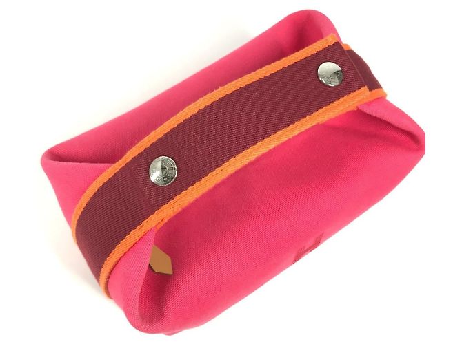 Hermès Bolsa Vanity Hermes Bride à Black PM Rosa - vista 10