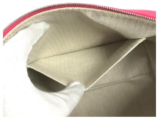 Hermès Bolsa Vanity Hermes Bride à Black PM Rosa - vista 13