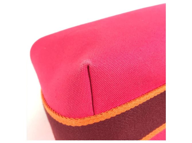Hermès Bolsa Vanity Hermes Bride à Black PM Rosa - vista 8