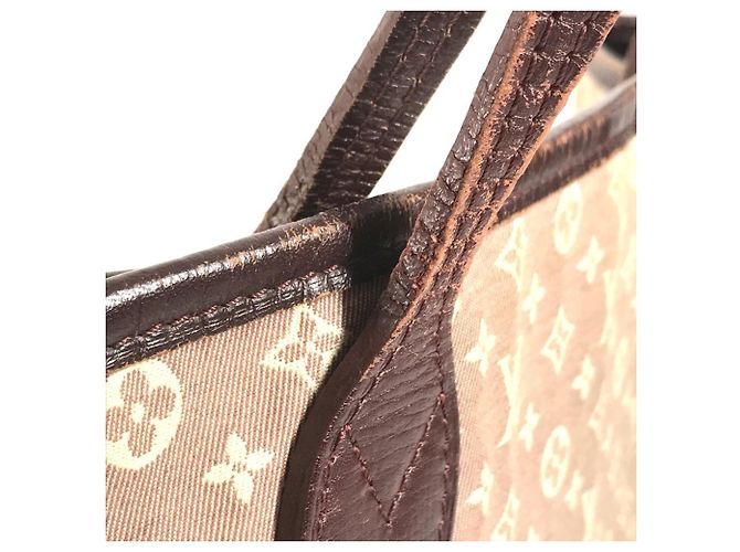 Louis Vuitton Monogram Idylle Neverfull MM Tasche Braun Rot - Ansicht 15