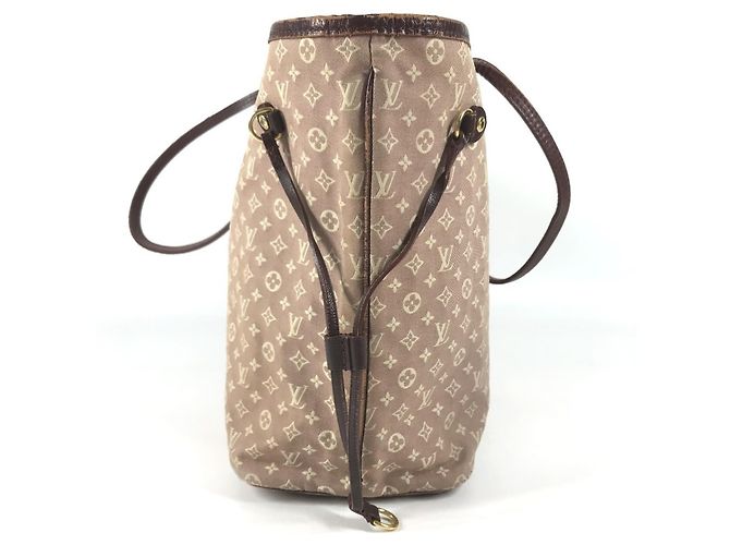 Louis Vuitton Monogram Idylle Neverfull MM Tasche Braun Rot - Ansicht 4