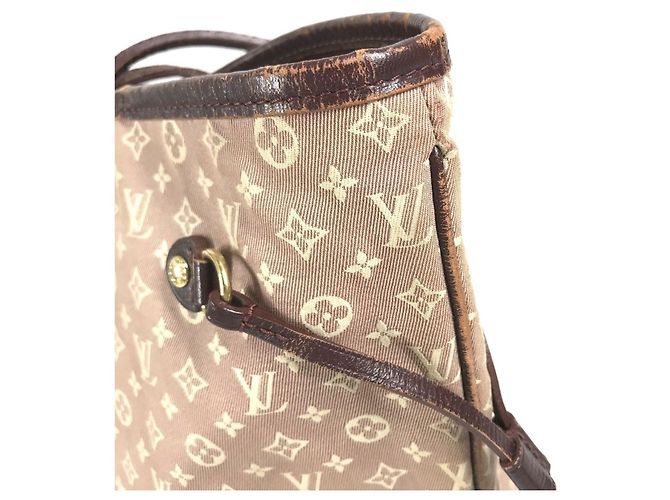 Louis Vuitton Monogram Idylle Neverfull MM Tasche Braun Rot - Ansicht 9