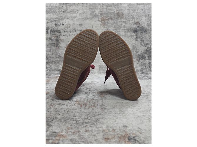 Isabel Marant Bobby High-Top-Sneaker Bordeaux Wildleder - Ansicht 9