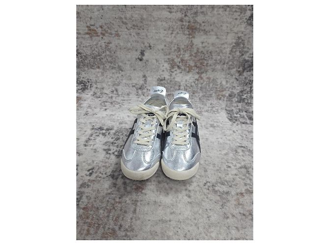 Autre Marque Baskets Onitsuka Tiger Mexico 66 Argentées - vue 6