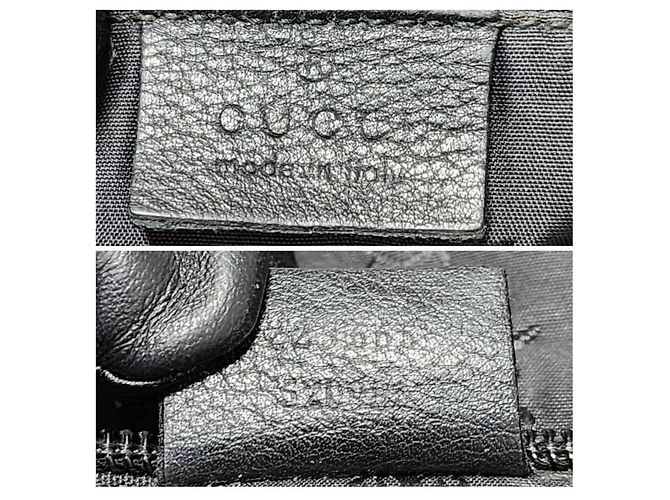 GUCCI Guccissima Medium Schultertasche Schwarz - Ansicht 2