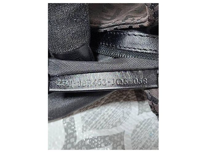 Fendi Borsa a tracolla Zucchino Vitello Nera Nero - vista 2