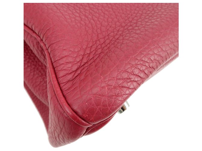 Hermès Hermes Birkin Pink Clemence con Hardware Palladium 30 Rosa - vista 5