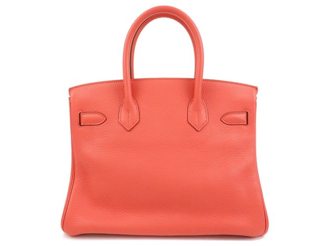 Hermès Hermes Birkin Pink Togo com Palladium Hardware 30 Rosa - vista 2