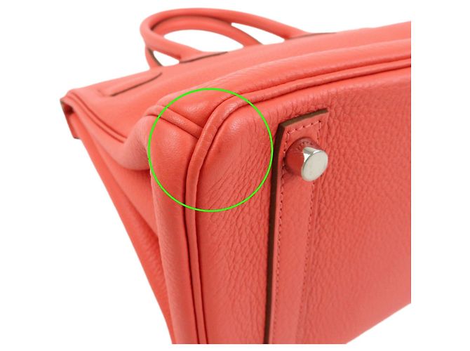 Hermès Hermes Birkin Pink Togo com Palladium Hardware 30 Rosa - vista 6