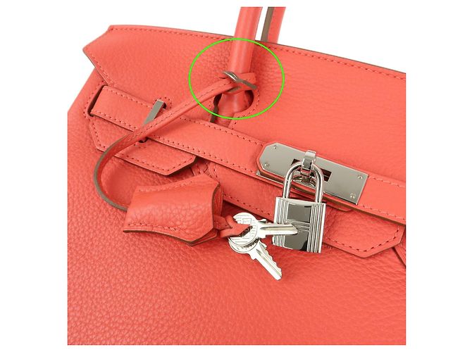 Hermès Hermes Birkin Pink Togo com Palladium Hardware 30 Rosa - vista 7
