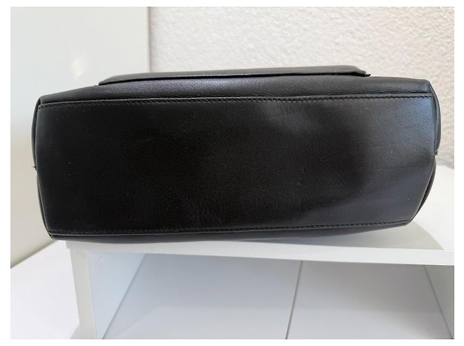 Gucci Bamboo Borsa in pelle 2 vie nera Nero - vista 8
