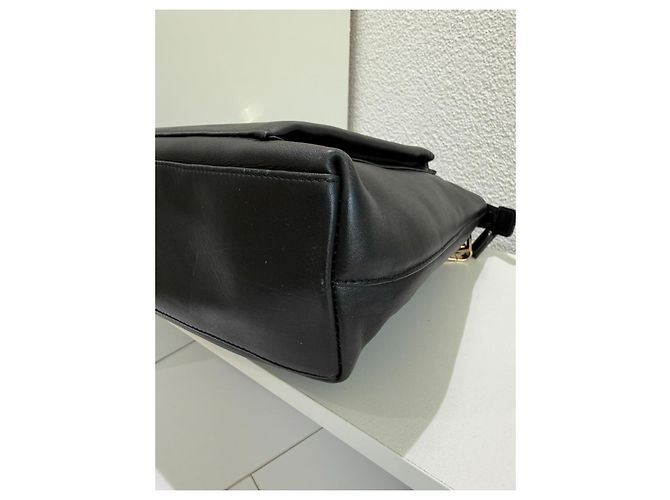 Gucci Bamboo Borsa in pelle 2 vie nera Nero - vista 9