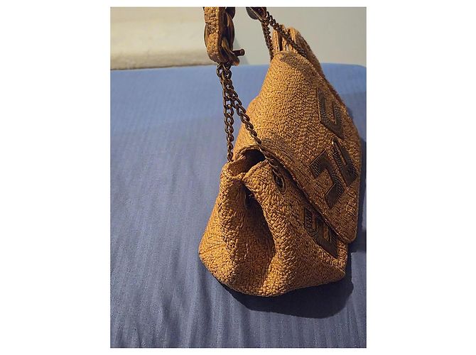 Sac à main en paille tressée Elisabetta Franchi - vue 4