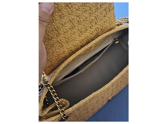 Sac à main en paille tressée Elisabetta Franchi - vue 6