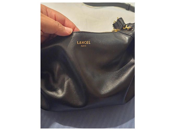 Lancel Borsa a Tracolla in Pelle Nera Nero - vista 2