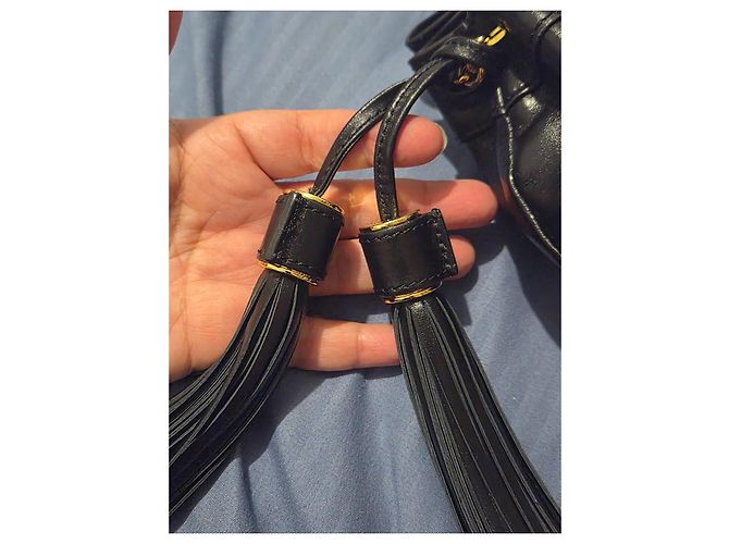 Lancel Borsa a Tracolla in Pelle Nera Nero - vista 3