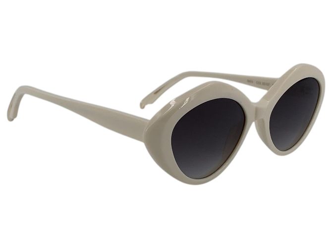 Autre Marque Occhiali da sole Off-White Plastic Rafa Cat-Eye 140mm Blu - vista 2