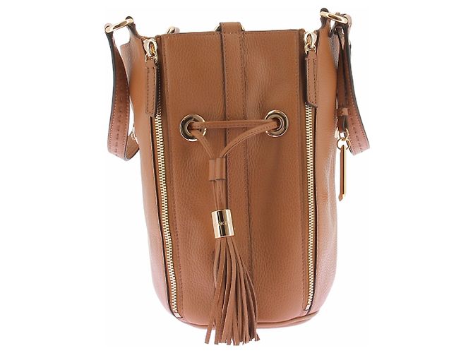 Lancel Saco balde "Premier Flirt" em couro camel Camelo - vista 5