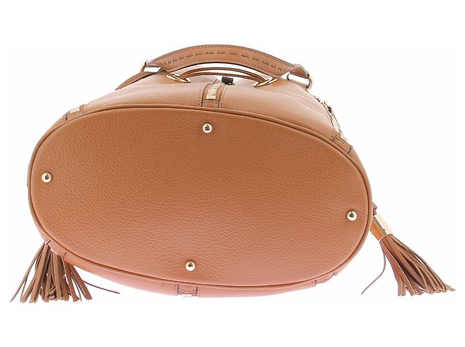 Lancel Saco balde "Premier Flirt" em couro camel Camelo - vista 6