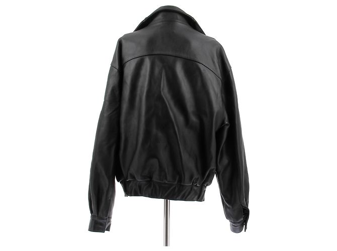 Autre Marque DIANA MILKANOVA Lederjacke Schwarz - Ansicht 2