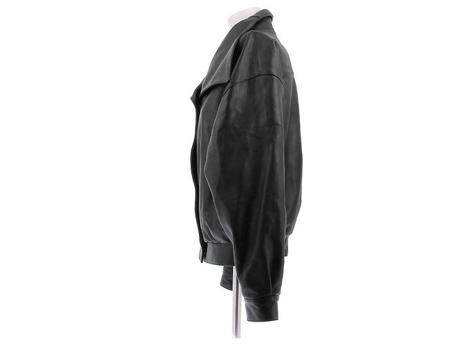 Autre Marque DIANA MILKANOVA Lederjacke Schwarz - Ansicht 4