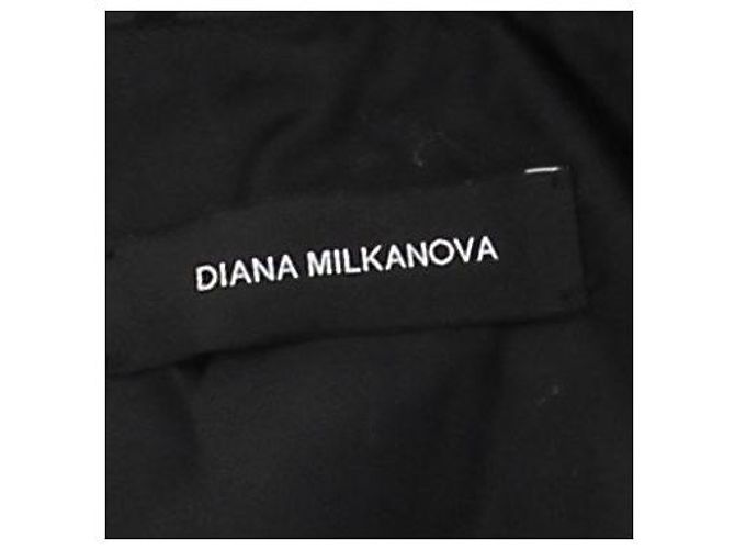 Autre Marque DIANA MILKANOVA Lederjacke Schwarz - Ansicht 5