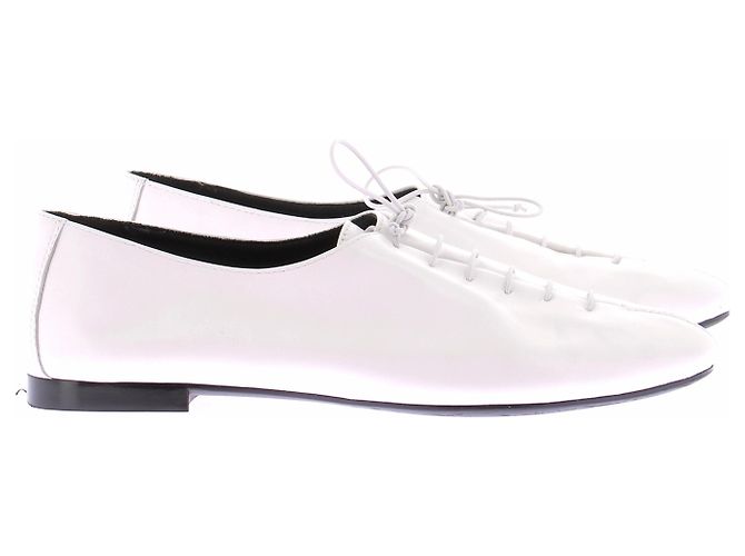 Autre Marque Mocassins à lacets "Rome 12" White - view 6