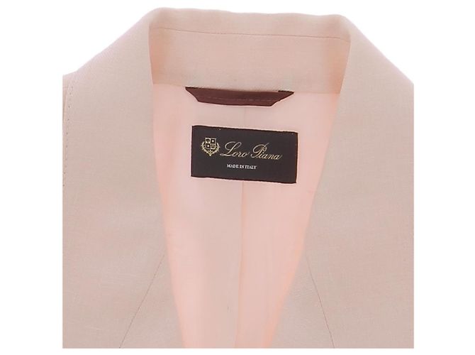 Loro Piana Hellrosa Tailor-Jacke Pink - Ansicht 5