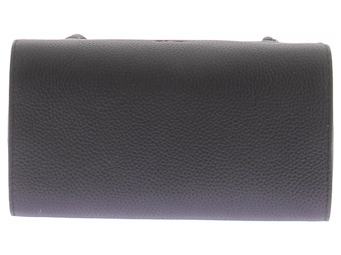 Autre Marque Borsa rettangolare in pelle nera Nero - vista 7