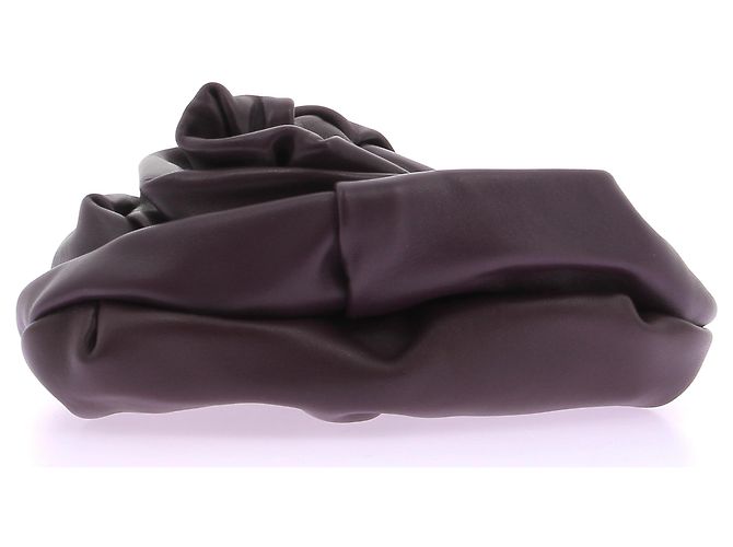 Burberry Bolsa de couro roxa com alça de corrente Roxo - vista 3