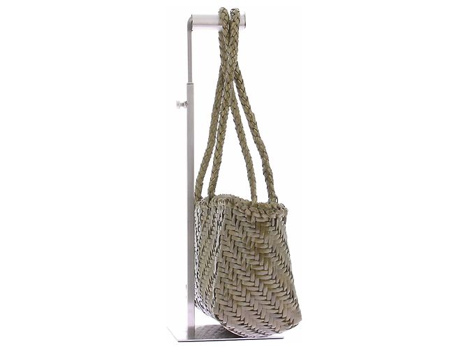 Autre Marque DELFINA GUE Lime Sneaker Grün Leder - Ansicht 4