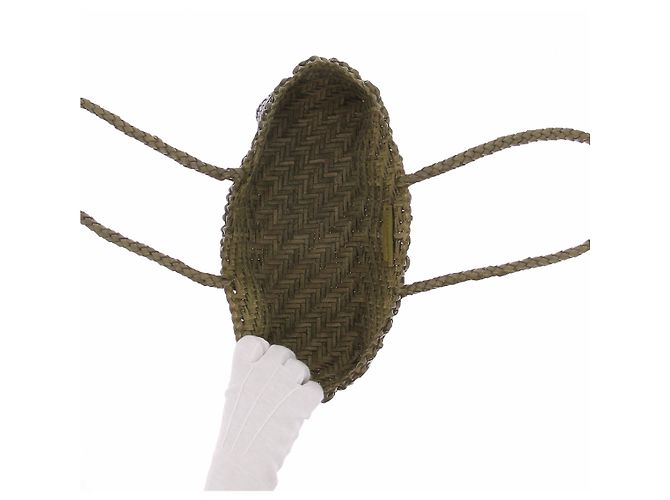 Autre Marque DELFINA GUE Lime Sneaker Grün Leder - Ansicht 7