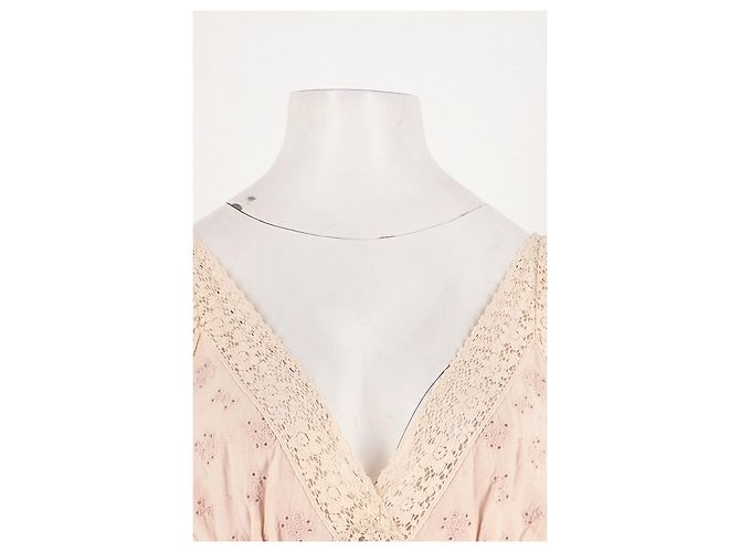 Autre Marque Vestido de algodón crudo MES DEMOISELLES Beige - vista 2