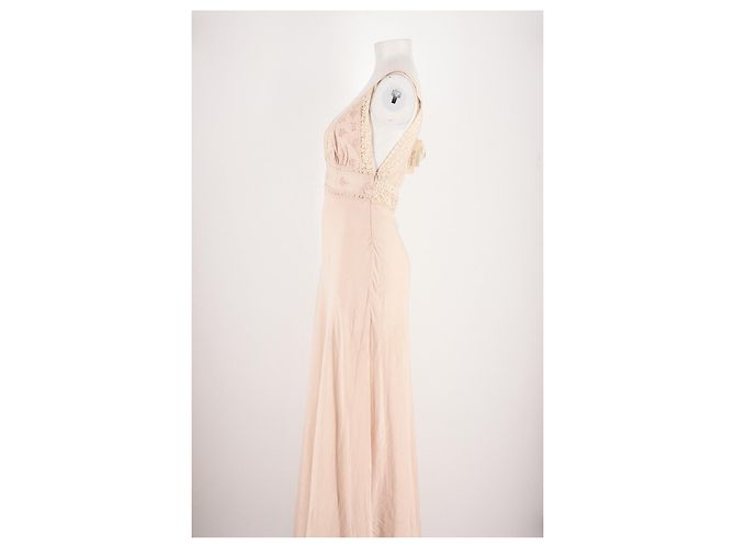 Autre Marque Vestido de algodón crudo MES DEMOISELLES Beige - vista 5