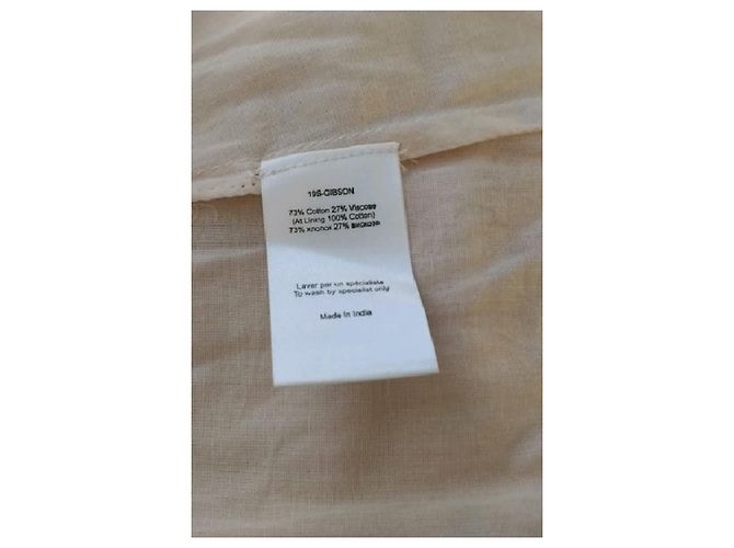Autre Marque Vestido de algodón crudo MES DEMOISELLES Beige - vista 8