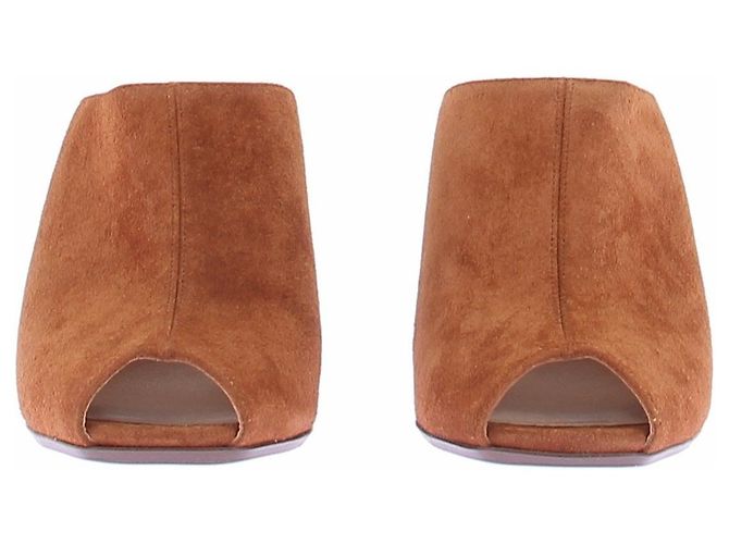 SéZane Bruna High Mules Leder Camel Kamel - Ansicht 3