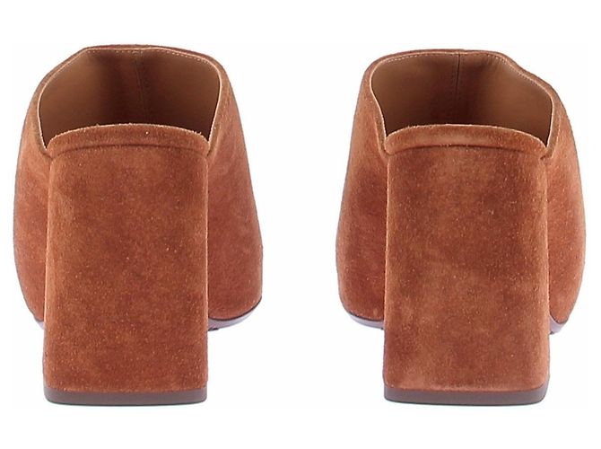 SéZane Bruna High Mules Leder Camel Kamel - Ansicht 7